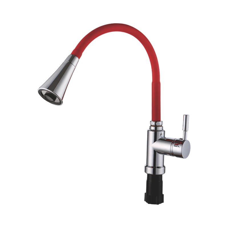 Silicone Flexible Tube Kitchen Faucet
