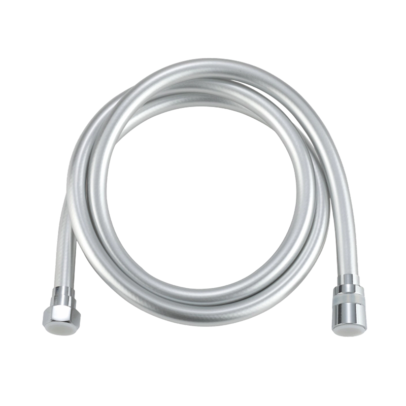 European Silver PVC Shower Hose