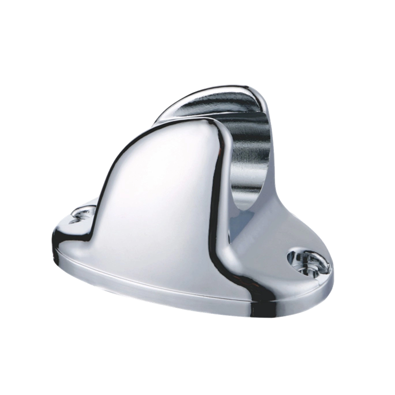 Wall-Mounted ABS Hand Shower Holder with Chrome Finish