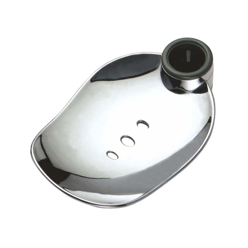 ABS Slide Bar Soap Dish with Chrome Finish