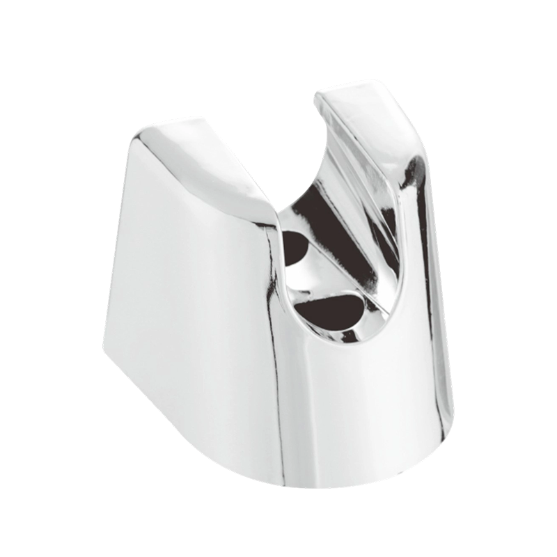 Single Angle PP Hand Shower Holder with Chrome Finish