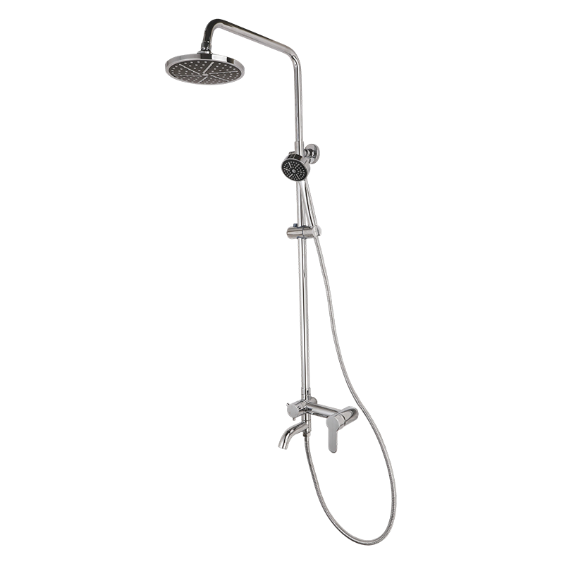 Brass Faucet Chromed Shower Set