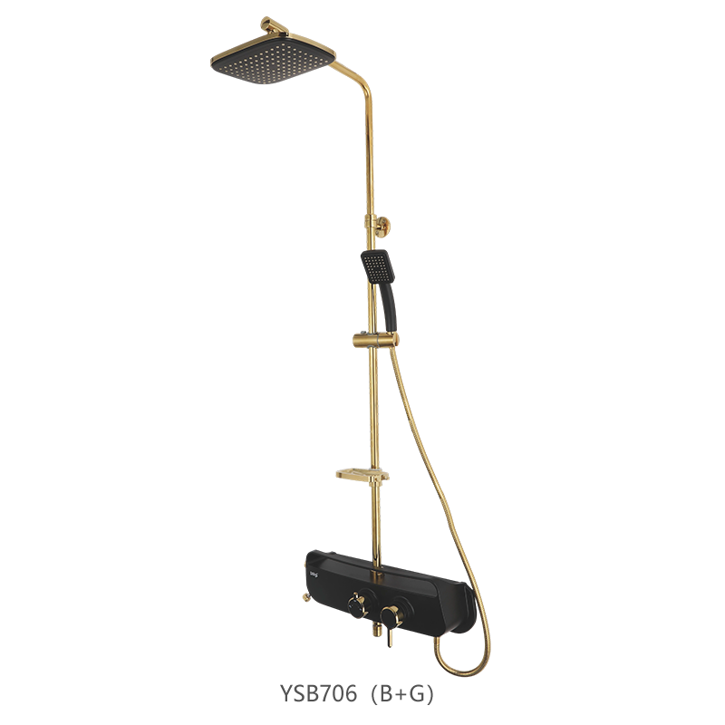 Color-mixed ABS New Box-style Shower Set
