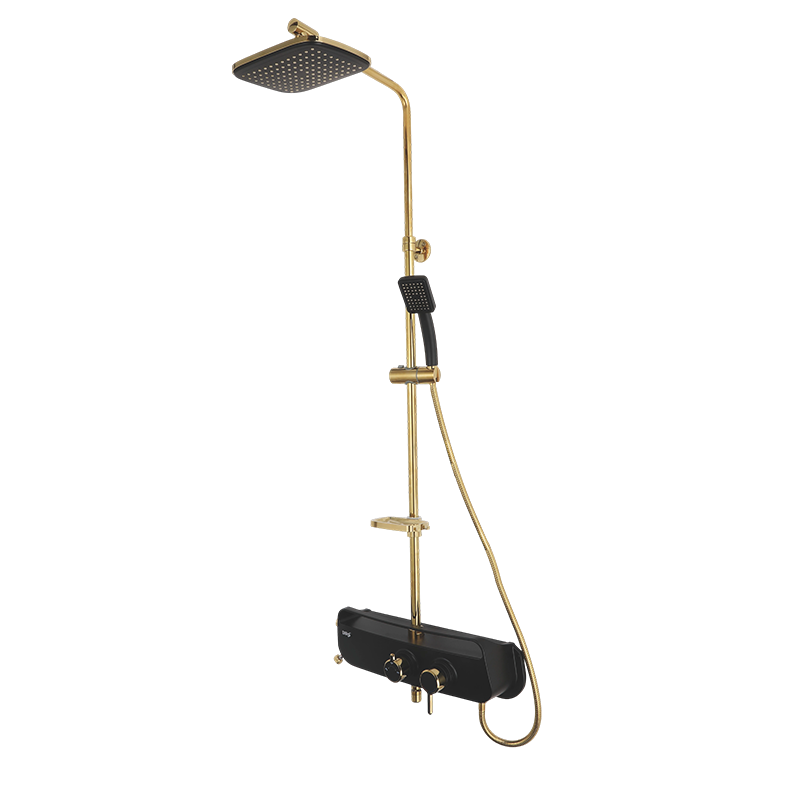 Color-mixed ABS New Box-style Shower Set