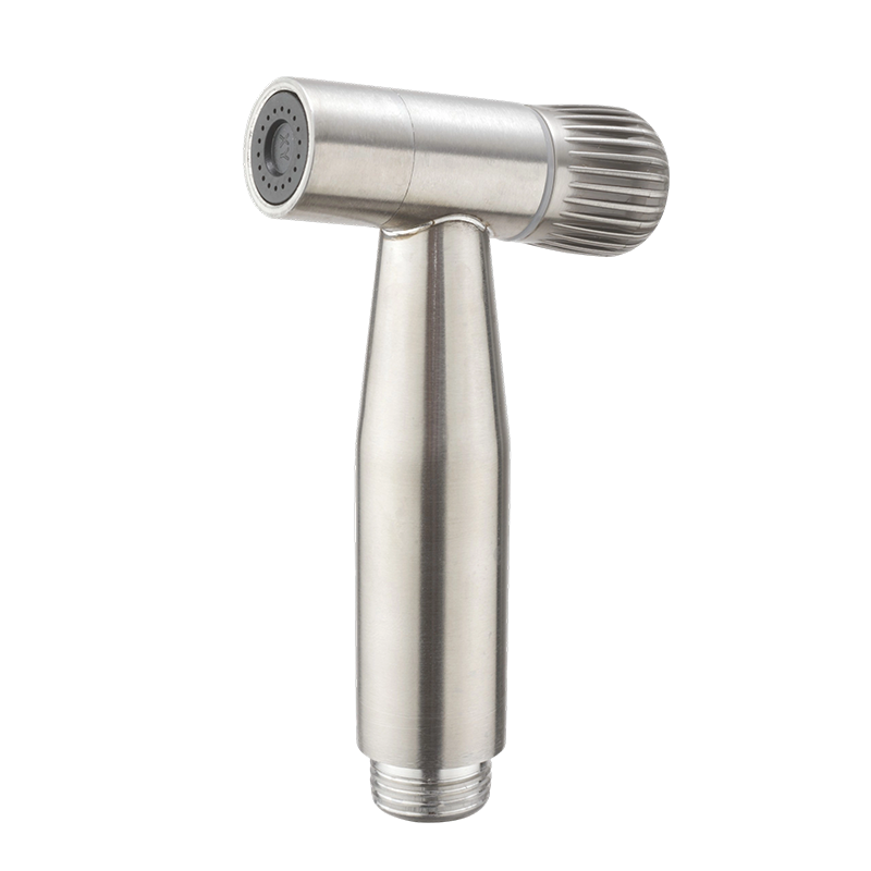 Rotary Knob 304 Stainless Steel Bidet Spray Gun