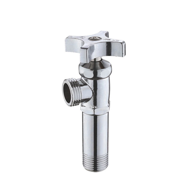 Polished Brass Long Angle Valve