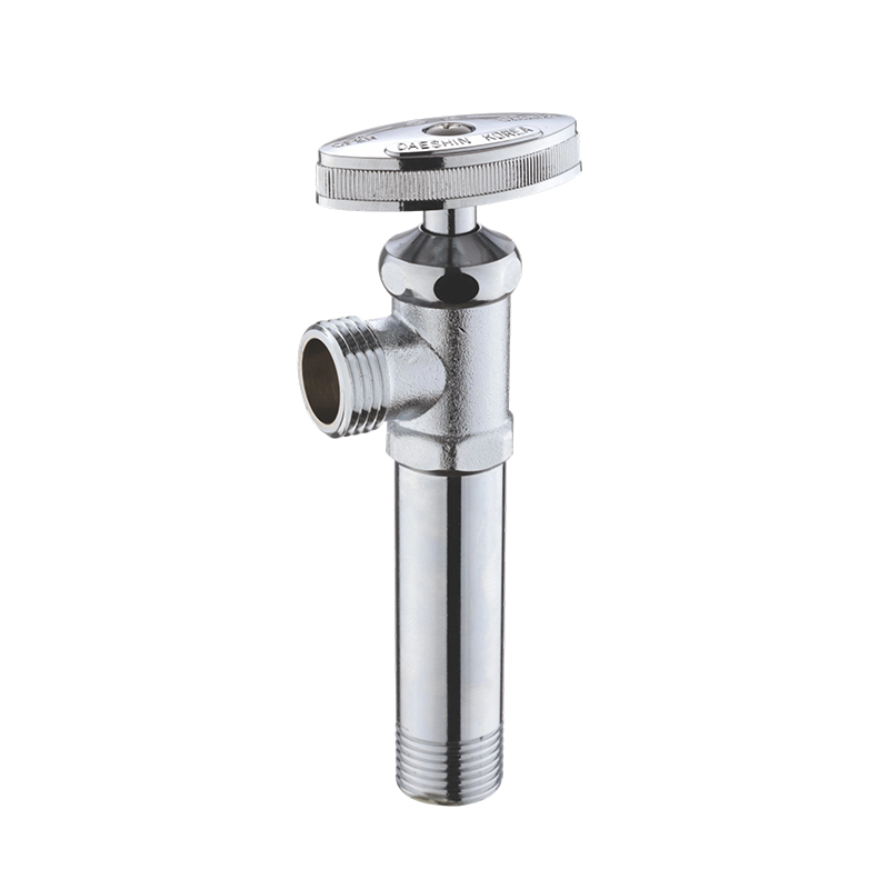 Sandblasted Brass Angle Valve