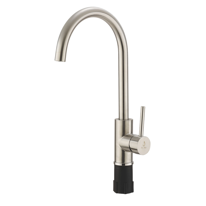 304 Stainless Steel Gooseneck Kitchen Faucet
