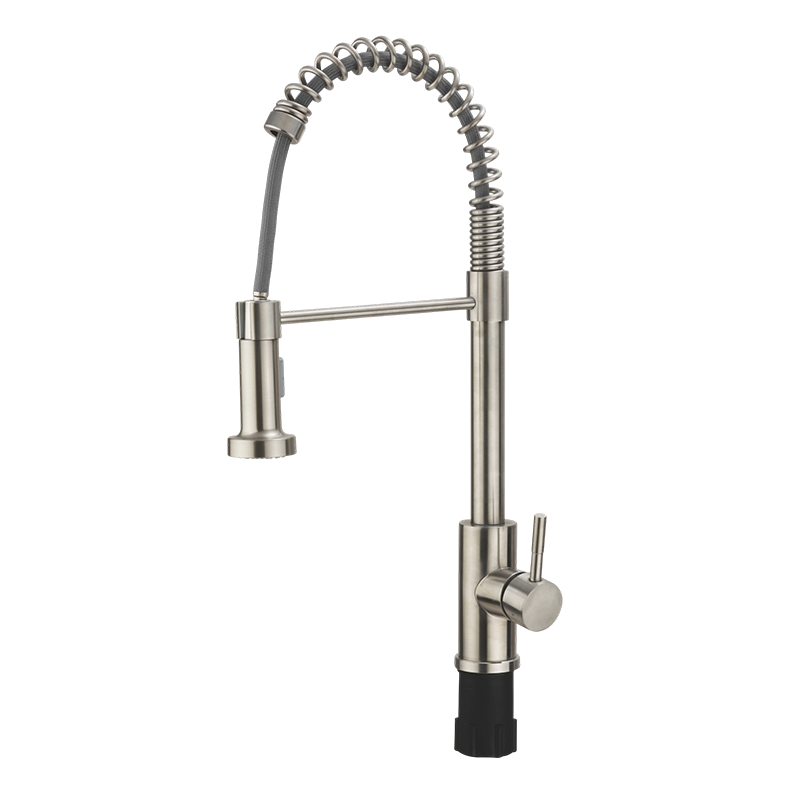 304 Stainless Steel Spring Pull-Down Kitchen Faucet
