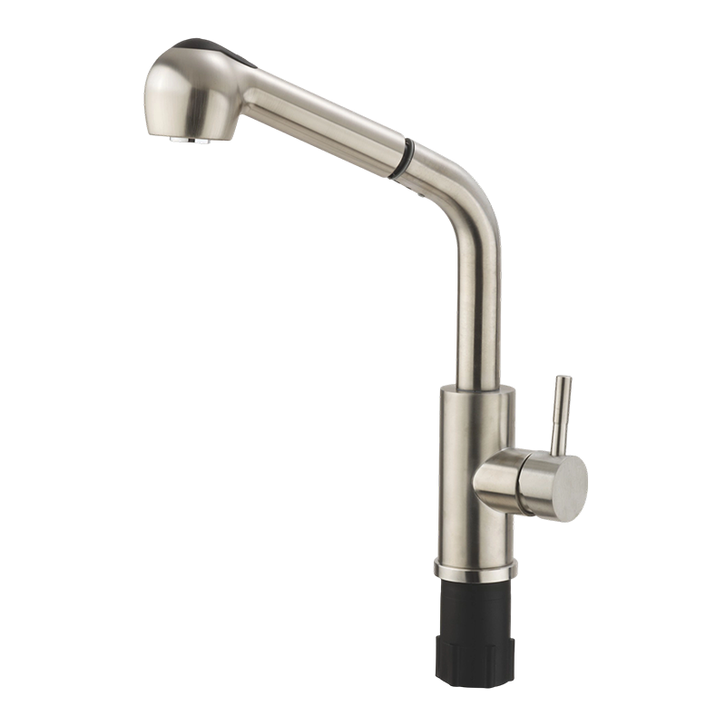 304 Stainless Steel Pull-Out Kitchen Faucet