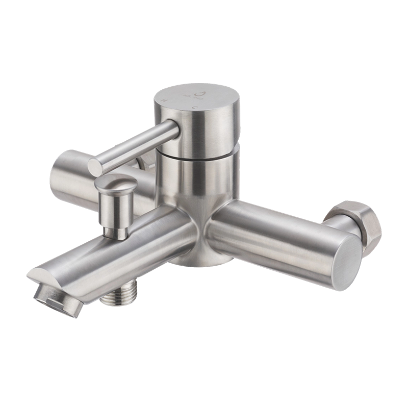 304 Stainless Steel Bath & Shower Faucet with Diverter