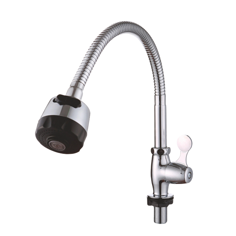 Plastic Vertical Wall-Mounted Flexible Spout Faucet