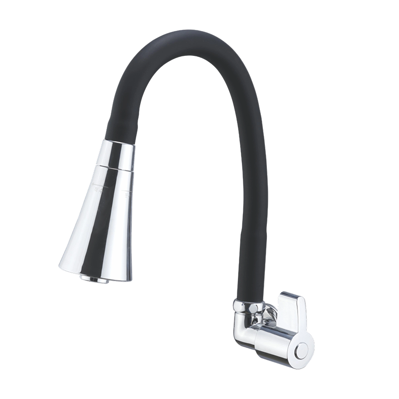 Vertical Wall-Mounted Silicone Flexible Spout Faucet