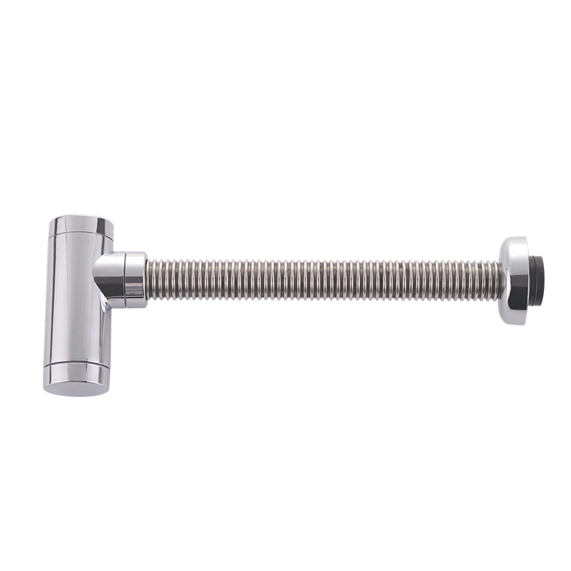 Wall Outlet Basin Drain Pipe with ABS Body and 304 Stainless Steel Corrugated Tube