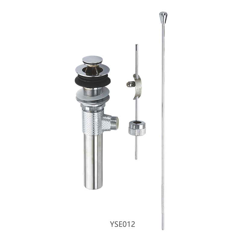 Zinc Alloy Pop-Up Basin Drain with Lift Rod 