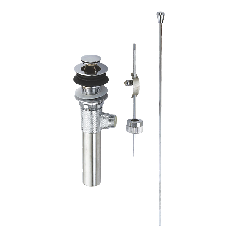 Zinc Alloy Pop-Up Basin Drain with Lift Rod