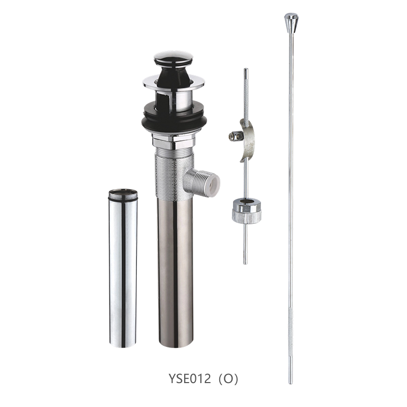 Zinc Alloy Pop-Up Basin Drain with Lift Rod 