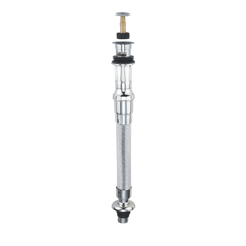 One-Piece Removable Pop-Up Basin Drain with PP Corrugated Tube