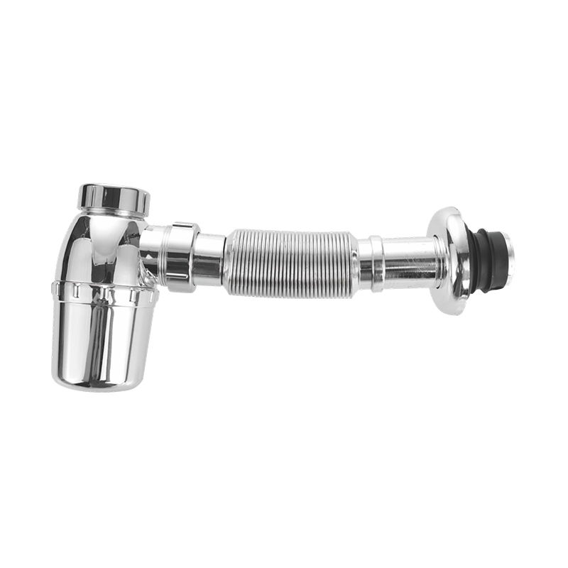 Plastic Basin P-Trap with Blow-Molded PP Flexible Tube