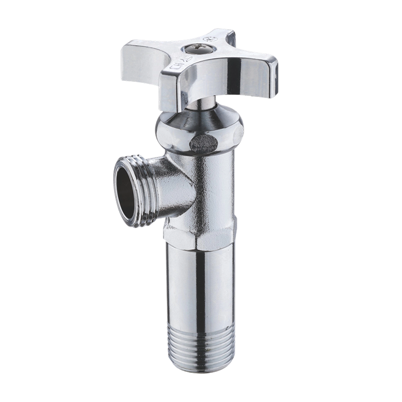 Sandblasted Brass Angle Valve