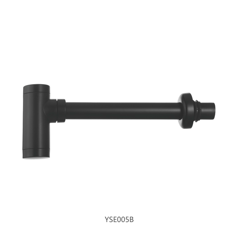 Wall Outlet P-Trap Basin Drain Pipe with ABS Body and 304 Stainless Steel Tube