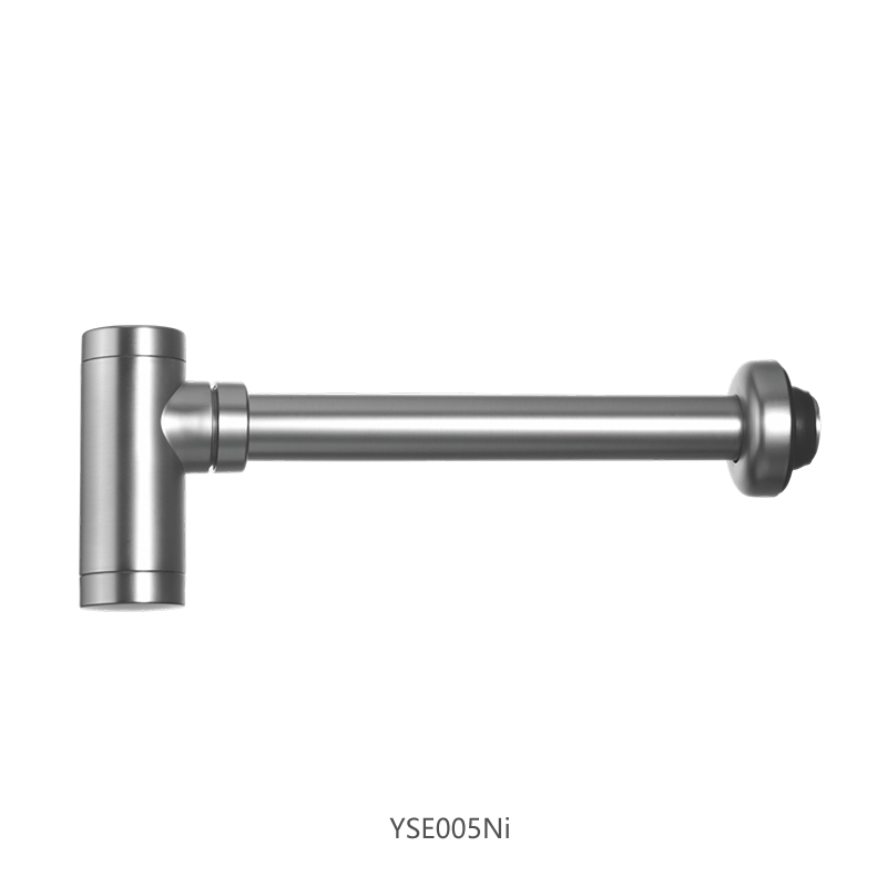 Wall Outlet P-Trap Basin Drain Pipe with ABS Body and 304 Stainless Steel Tube