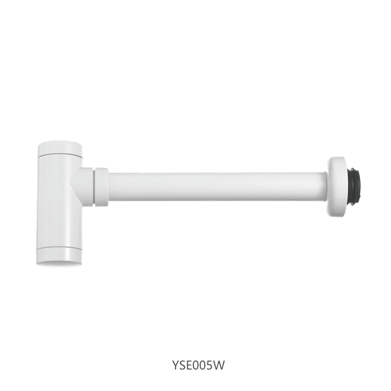 Wall Outlet P-Trap Basin Drain Pipe with ABS Body and 304 Stainless Steel Tube