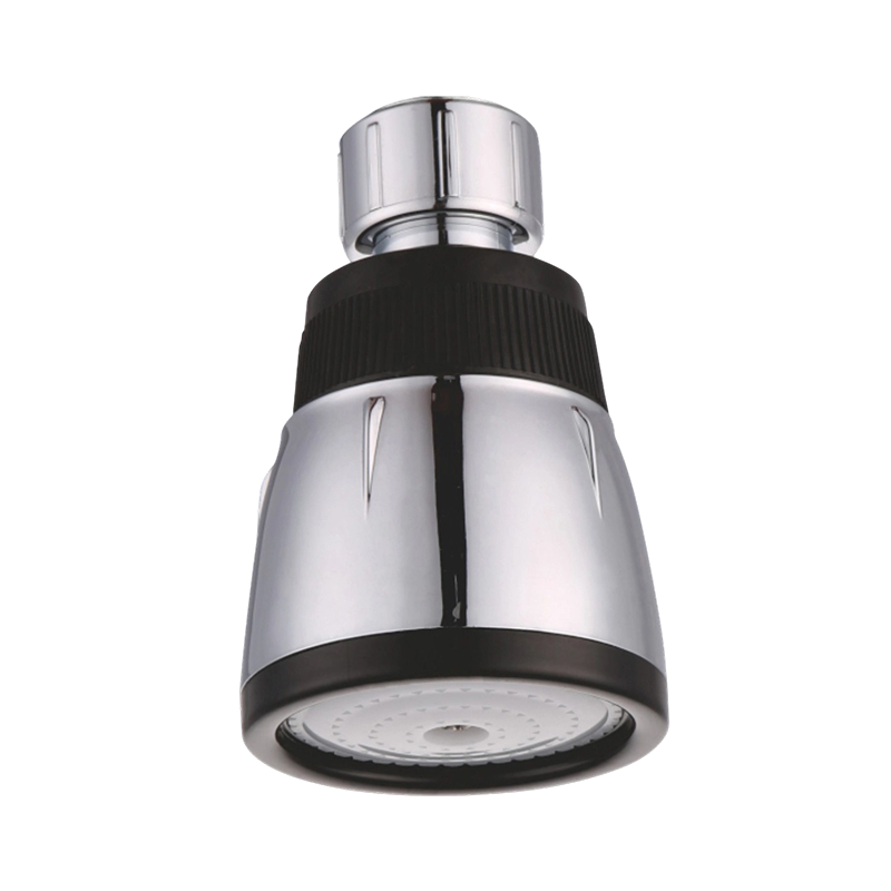 Compact 1-Function ABS Rain Shower Head