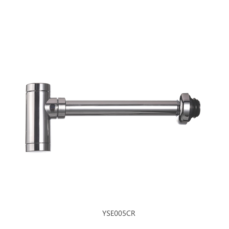 Wall Outlet P-Trap Basin Drain Pipe with ABS Body and 304 Stainless Steel Tube