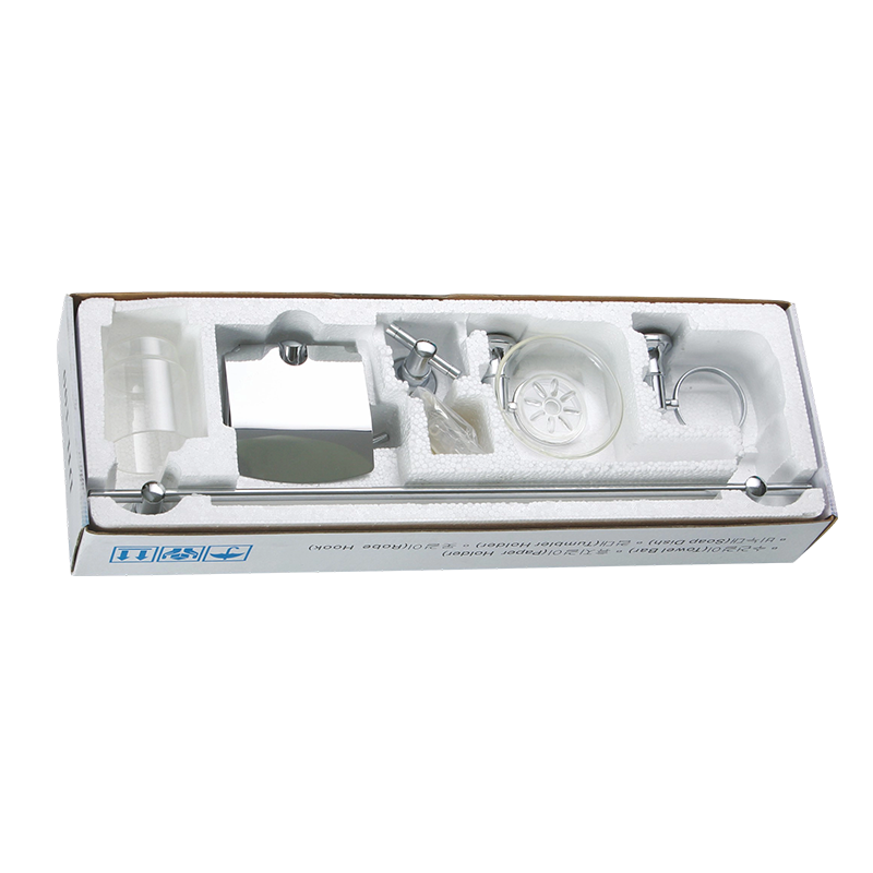 Screw-Mounted Bathroom Accessory Set